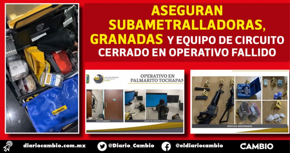 El Toñín tiene un búnker en Palmarito equipado con CCTV y armas de uso exclusivo (FOTOS Y VIDEO)