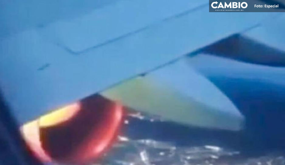Arde en llamas motor de avión de Viva Aerobus tras despegar en Guadalajara (VIDEO)
