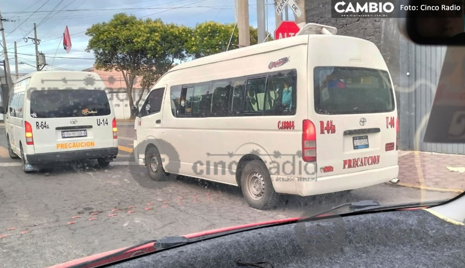 ¡Rápido y furioso! Exhiben a choferes de ruta 64B echando carreritas