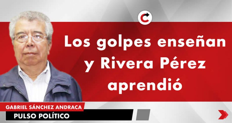 Los golpes enseñan y Rivera Pérez aprendió