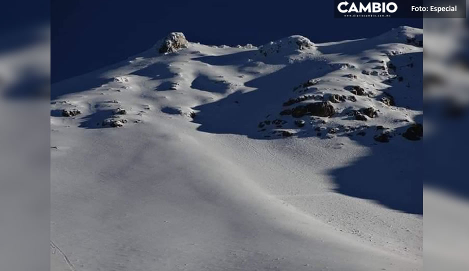 Dos alpinistas resultan lesionados al caer del Pico de Orizaba