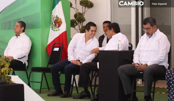 Héctor Sánchez, Miguel Barbosa y Lorenzo Rivera inauguran nueva casa de Justicia en Chignahuapan