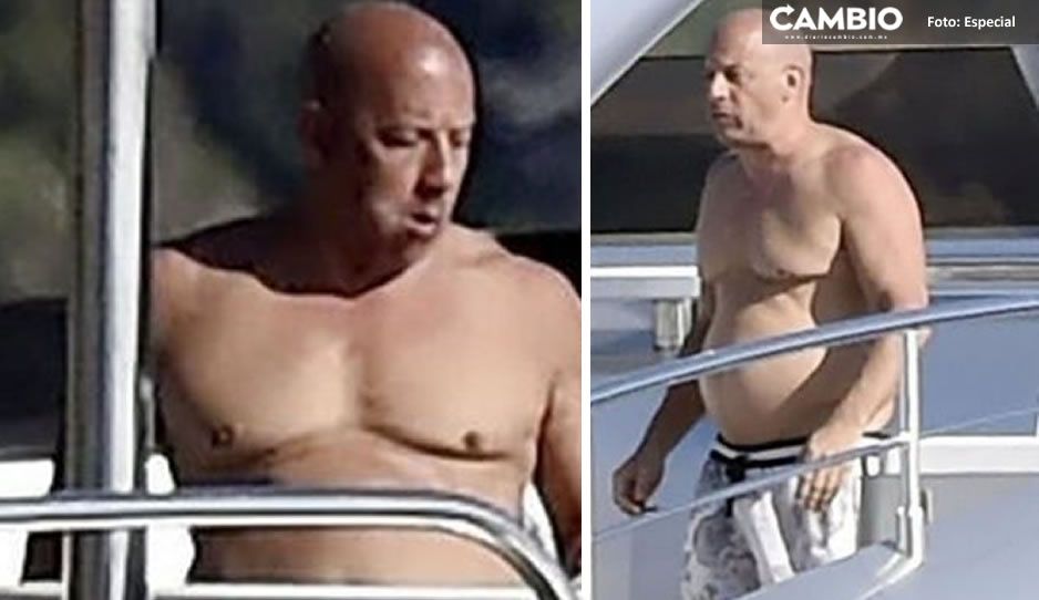 ¿Qué te “panzo” Toretto? Fotos de Vin Diesel causan revuelo en redes sociales
