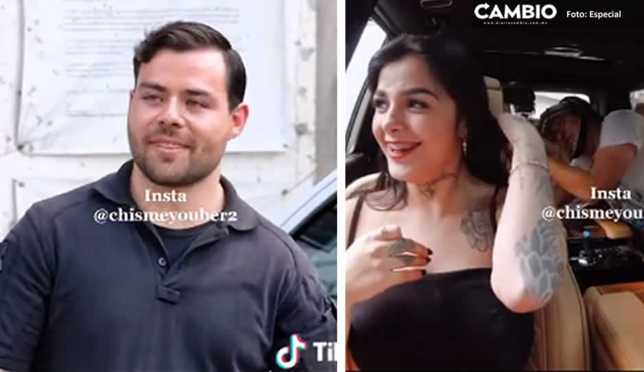 Karely Ruiz se intenta ligar a policía guapo y él la batea (VIDEO)