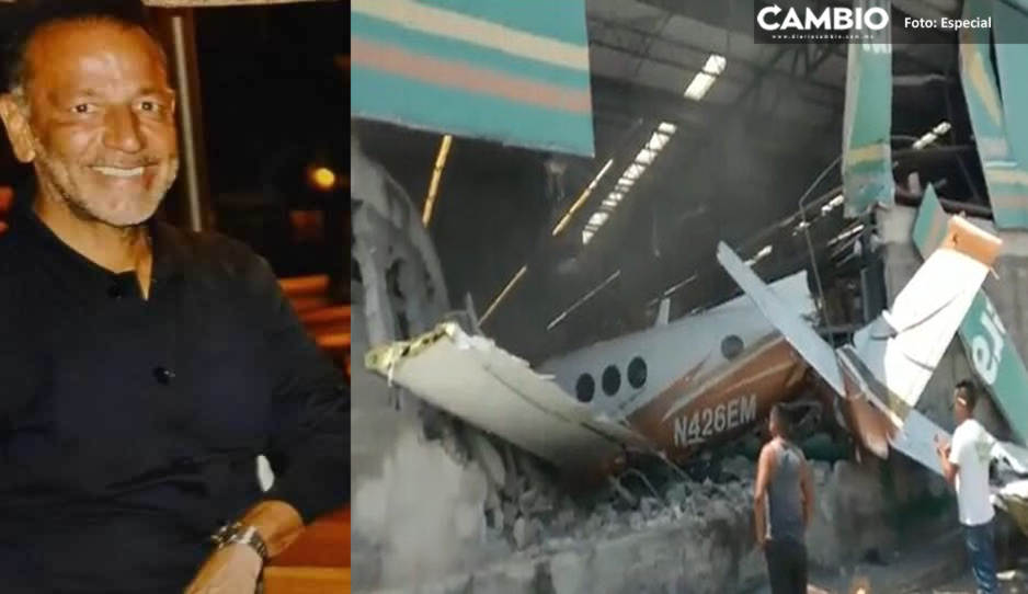 Aeronave desplomada en Bodega Aurrerá de Temixco, era propiedad de Salvador Echeguren