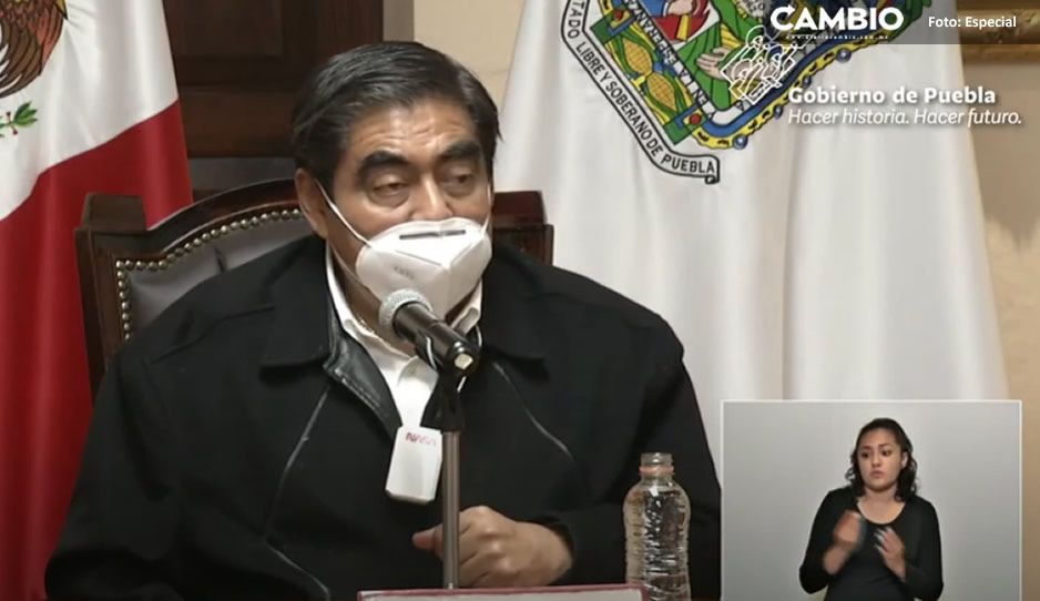 Barbosa llama a jóvenes poblanos a evitar viajar a zonas de riesgo por Covid