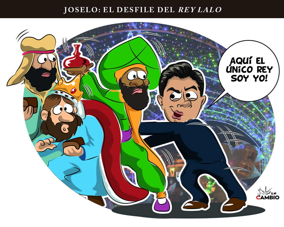 Monero Joselo: EL DESFILE DEL REY LALO