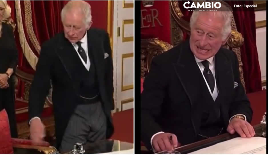 VIDEOS: Así fueron los polémicos gestos de Carlos III en su primer día como rey