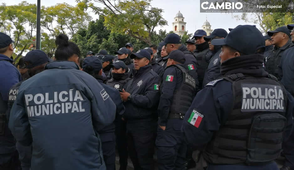 Dan de baja a 20 policías de Tehuacán tras fallar en pruebas de control y confianza