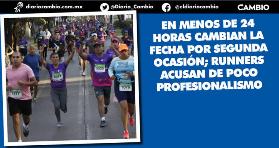 Siempre sí: el Maratón de Puebla volverá a ser el 27 de noviembre (FOTOS)