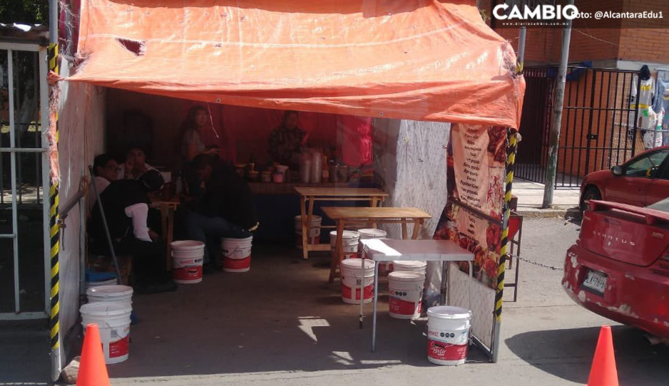 Exhiben negocio ilegal de micheladas en jaula de Agua Santa
