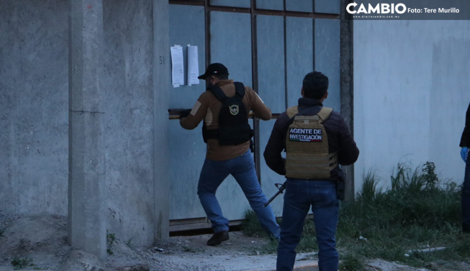¡Otra toma clandestina en Xochimehuacan! Fiscalía catea domicilio a 300 metros de la explosión (VIDEO)