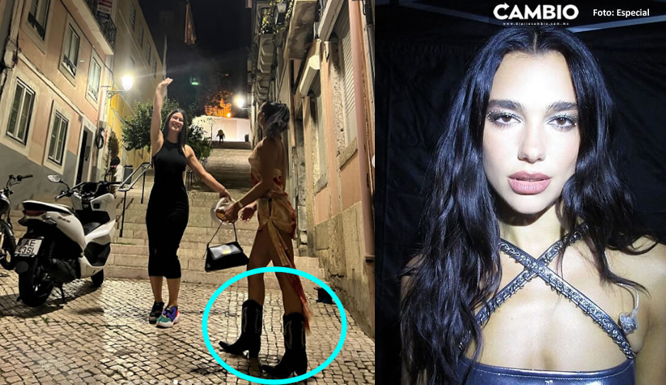 Son preciosas; Dua Lipa luce botas Montserrat Messeguer con manos de León, Guanajuato