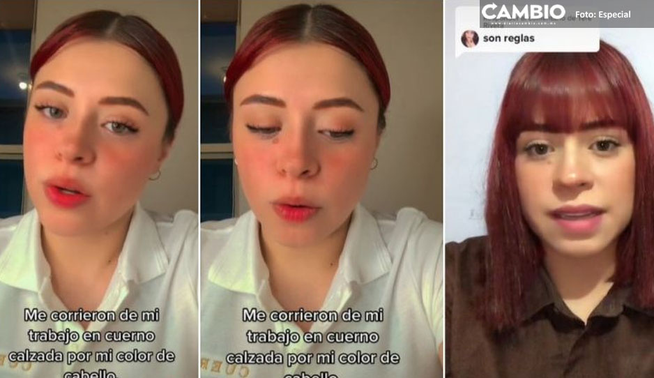 Joven es despedida de restaurante en Nuevo León por su color de cabello (VIDEO)
