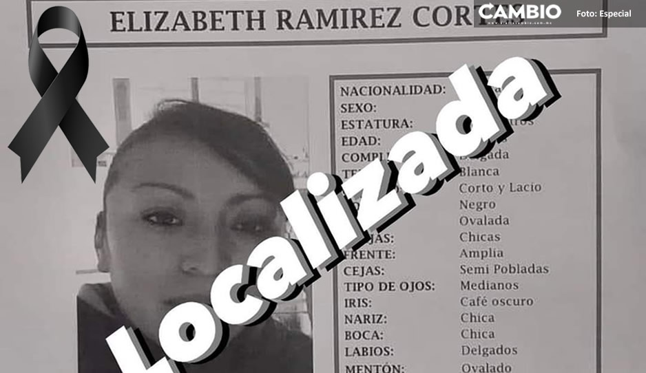 ¡Triste domingo! Hallan a Elizabeth Ramírez sin vida, llevaba más de un mes desaparecida