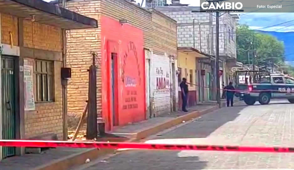 Enfrentamiento entre policías estatales vs delincuentes deja un muerto en Zinacatepec