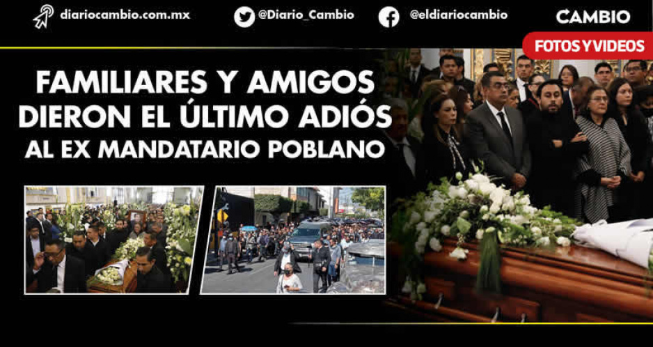 Miguel Barbosa regresa a Tehuacán, su tierra, para recibir el último adiós