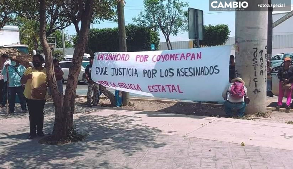 Pobladores de Coyomeapan exigen entrega del cadáver del joven baleado durante enfrentamiento
