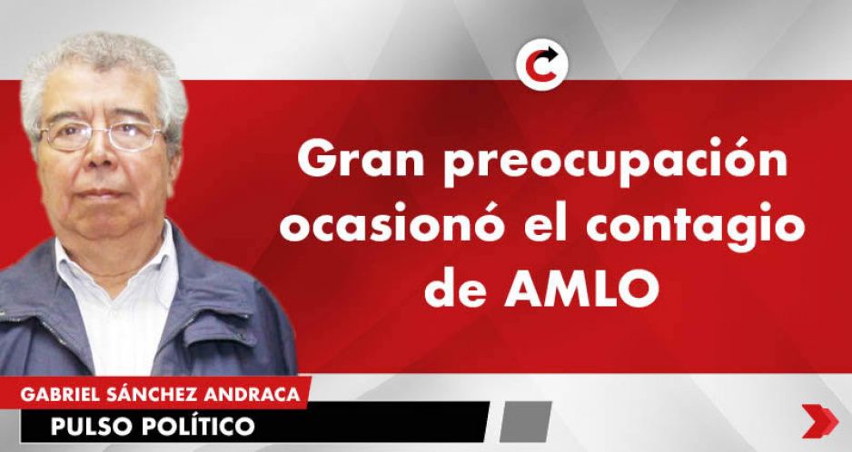 Gran preocupación ocasionó el contagio de AMLO