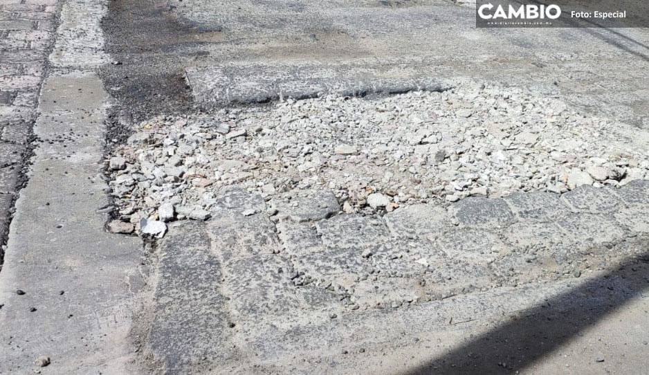 Gobierno de Lalo necesita 10 mil millones para reparar calles de Puebla (VIDEO)