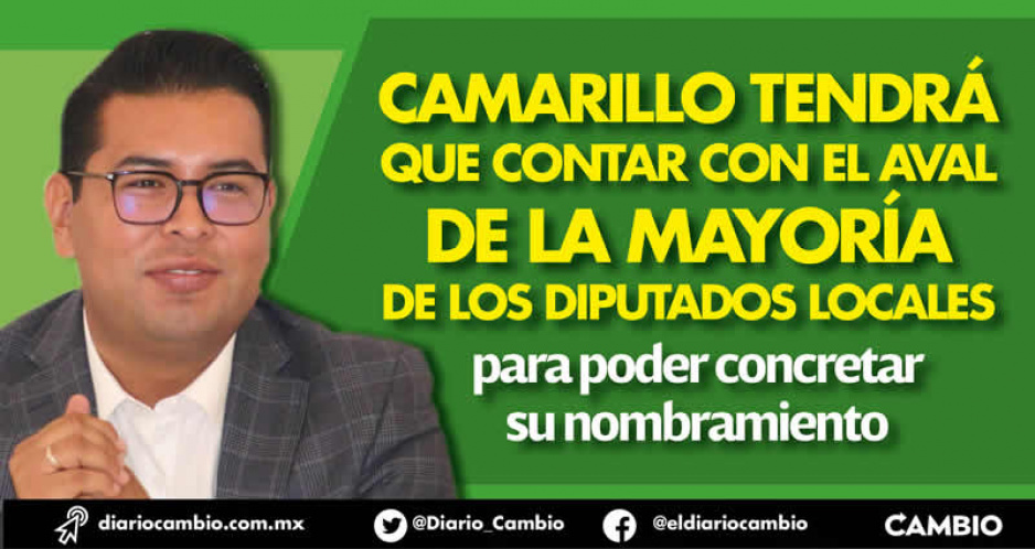 PRI perfila a Néstor Camarillo para presidir Mesa Directiva del Congreso