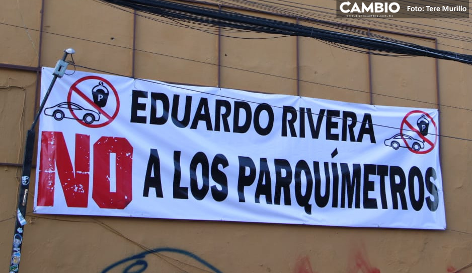 Por segundo día consecutivo vecinos y comerciantes se manifiestan vs los parquímetros (VIDEO)