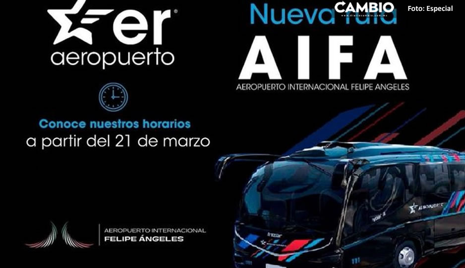 Estrella Roja solo cuenta con un horario de Puebla al AIFA: 5:30 de la mañana