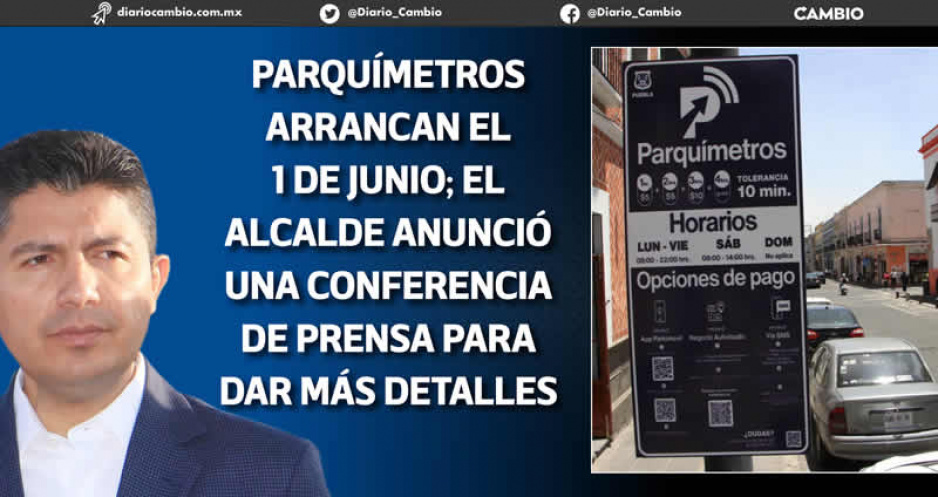 Es oficial: este miércoles arranca operación de los parquímetros en el Centro Histórico (FOTOS Y VIDEO)