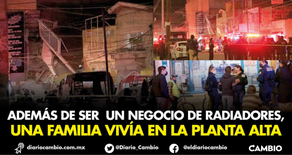 Colapsa edificio en la Diagonal Defensores por explosión de tanque de gas (FOTOS Y VIDEO)