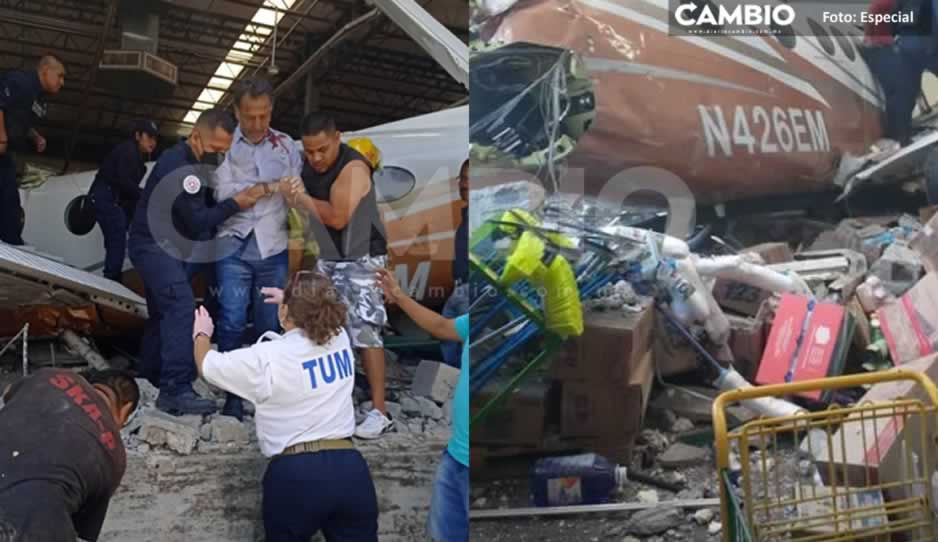 Salvador Echeguren sobrevivió al avionetazo y es trasladado a un hospital privado en Santa Fe
