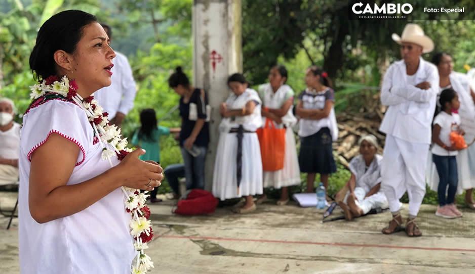 Karla Vázquez recorre comunidades en Cuetzalan y Tuzamapan