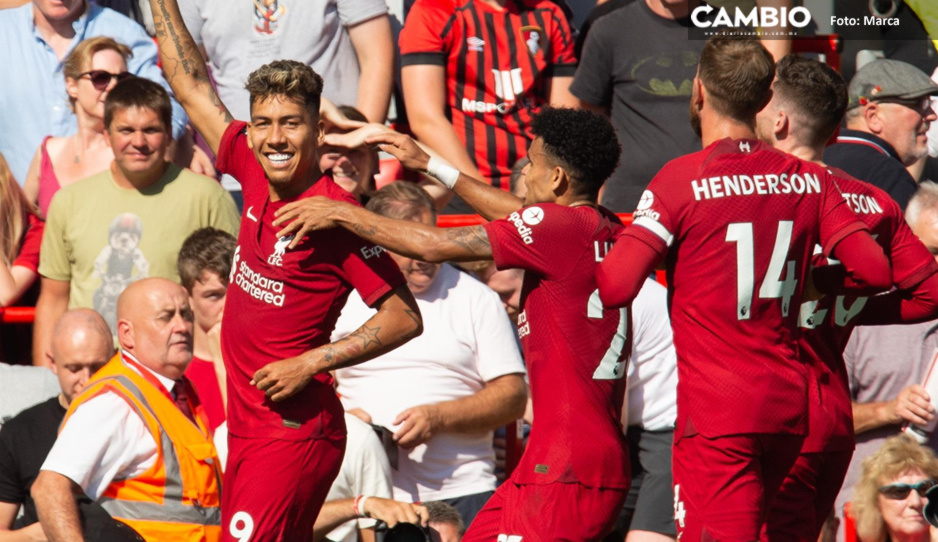¡Que poder del Liverpool! Golea 9-0 al Bournemouth en la Premier (VIDEO)