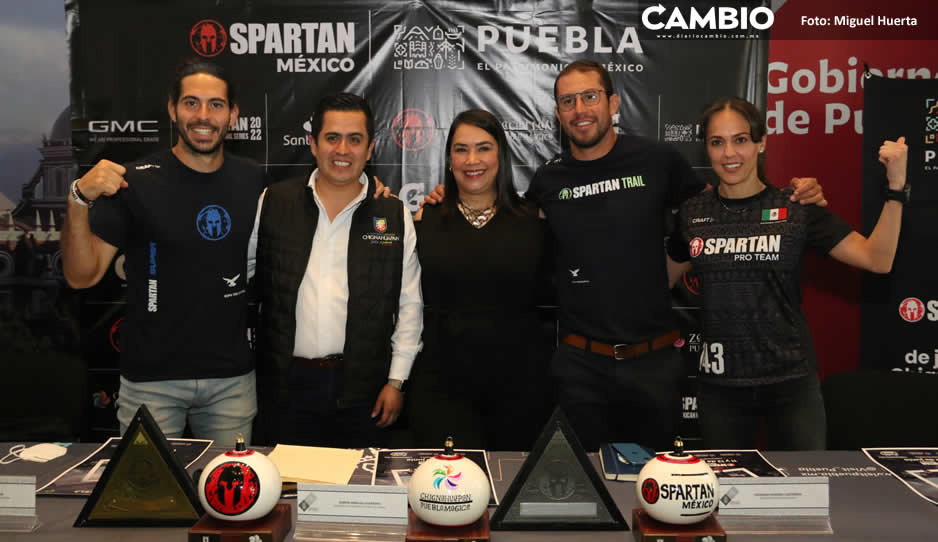 Lorenzo Rivera anuncia la Spartan Race en Chignahuapan para el 11 y 12 de junio (FOTOS Y VIDEOS)