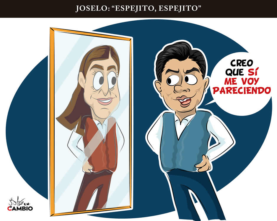 Monero Joselo: &quot;ESPEJITO, ESPEJITO&quot;