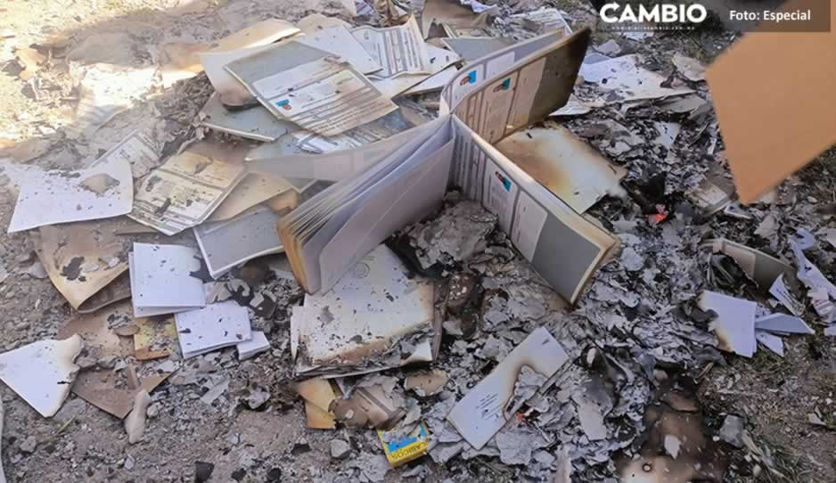 San Andrés Cacaloapa tendrá elecciones extraordinarias tras quema de boletas en Tehuacán