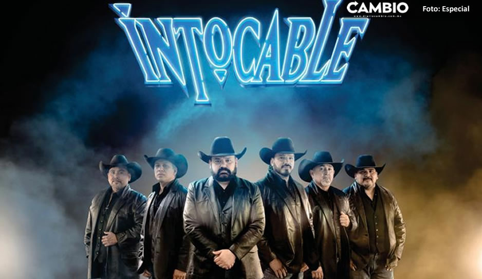 Intocable dará un concierto en Teziutlán el próximo 19 de marzo en la Explanada del Auditorio Municipal