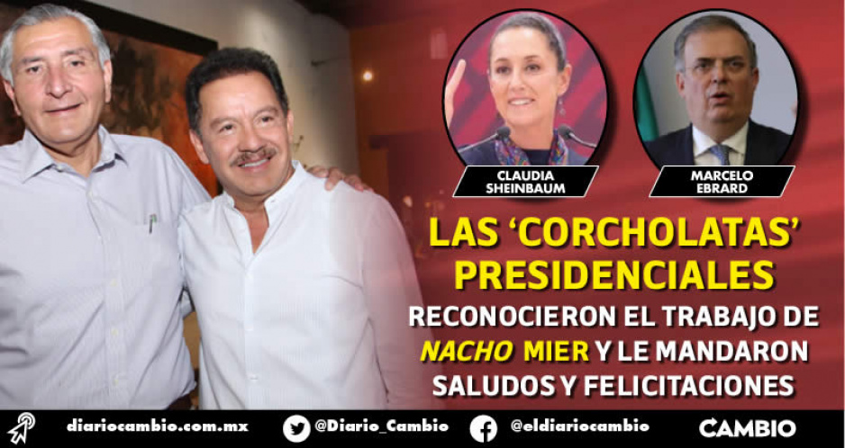 Adán Augusto, Sheinbaum y Ebrard felicitan a Nacho Mier por su trabajo con la bancada en San Lázaro (VIDEO)