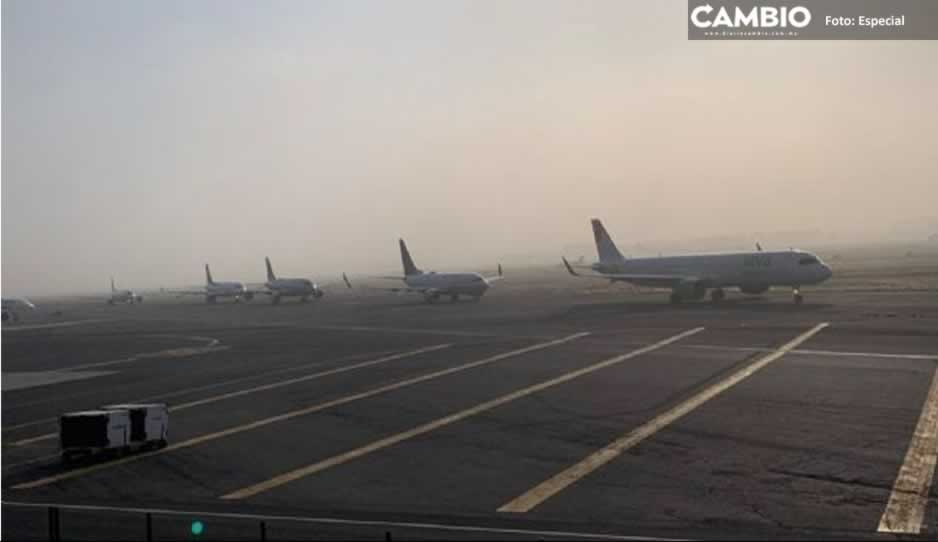 AICM suspende vuelos nacionales e internacionales por blanco de neblina (VIDEO)
