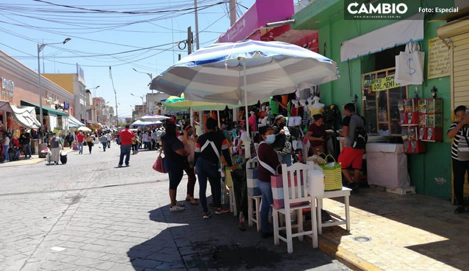 Comerciantes ganan amparo vs decreto estatal; venderán en calles de Tehuacán