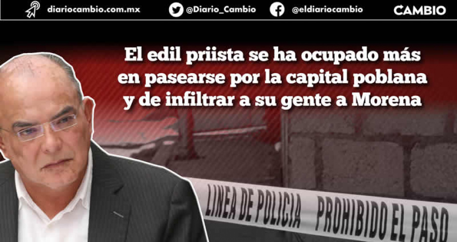 Arde Zacatlán: crece 8 % la incidencia delictiva en el primer año de gobierno de Pepe Márquez