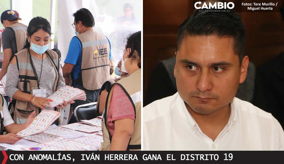 Termina el voto por voto en el Distrito 19: gana Iván Herrera pese a serie de anomalías (FOTOS Y VIDEO)