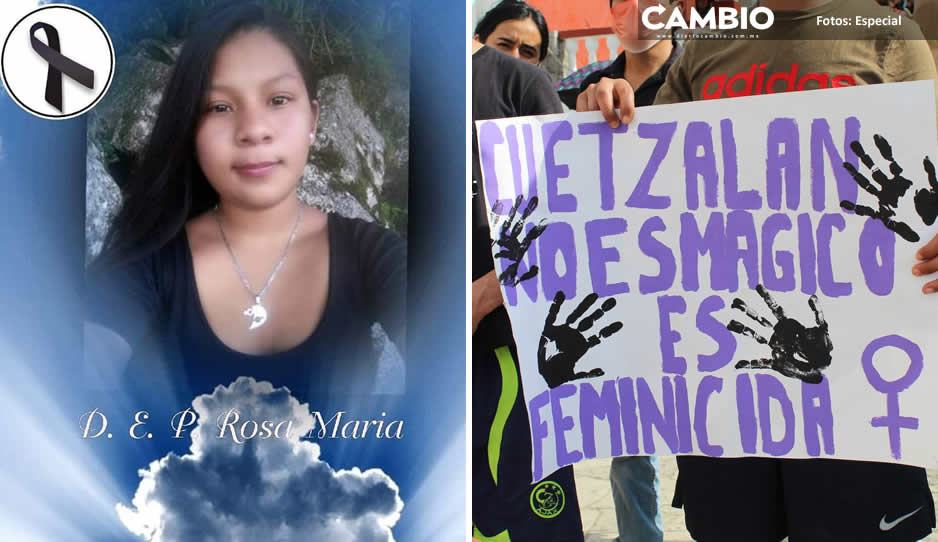 “Cuetzalan no es mágico, es feminicida”: cientos marcharon para exigir justicia para Rosita de 15 años