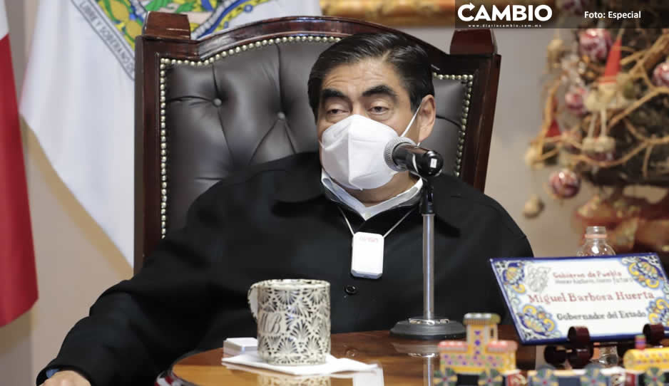 Los poblanos deben autorregularse, no habrá decreto por cuarta ola: Barbosa (VIDEOS)