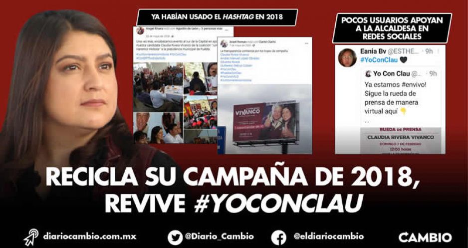 Fracasa destape de Claudia: ni sus amigos empujaron el #YoConClau y se corta su live (VIDEOS)