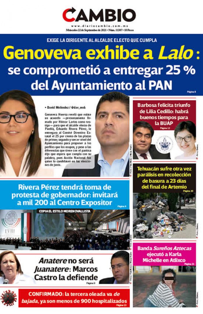 Genoveva exhibe a Lalo: se comprometió a entregar 25 % del Ayuntamiento al PAN