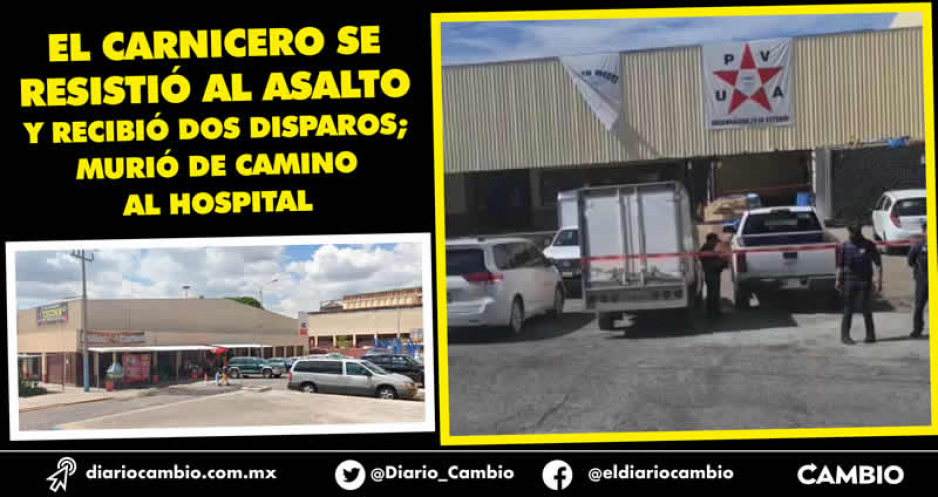 Matan a carnicero del Mercado Zaragoza al robarle 1 millón de pesos que iba a depositar