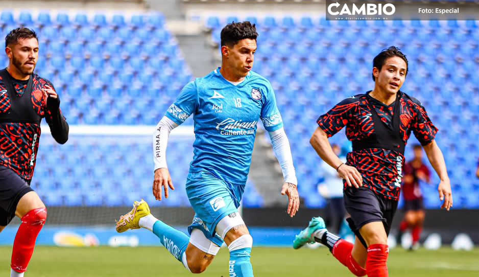 Club Puebla cierra el año empatando 2-2 vs Tlaxcala