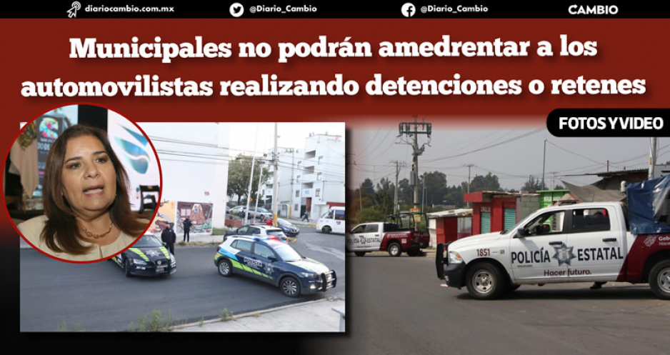 Sólo la Policía Estatal podrá hacer operativos e infraccionar por no cumplir con verificación