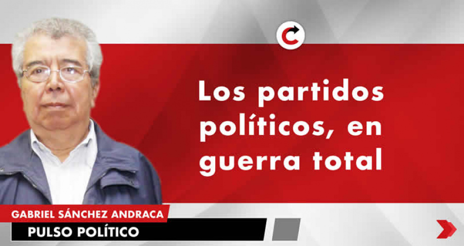 Los partidos políticos, en guerra total