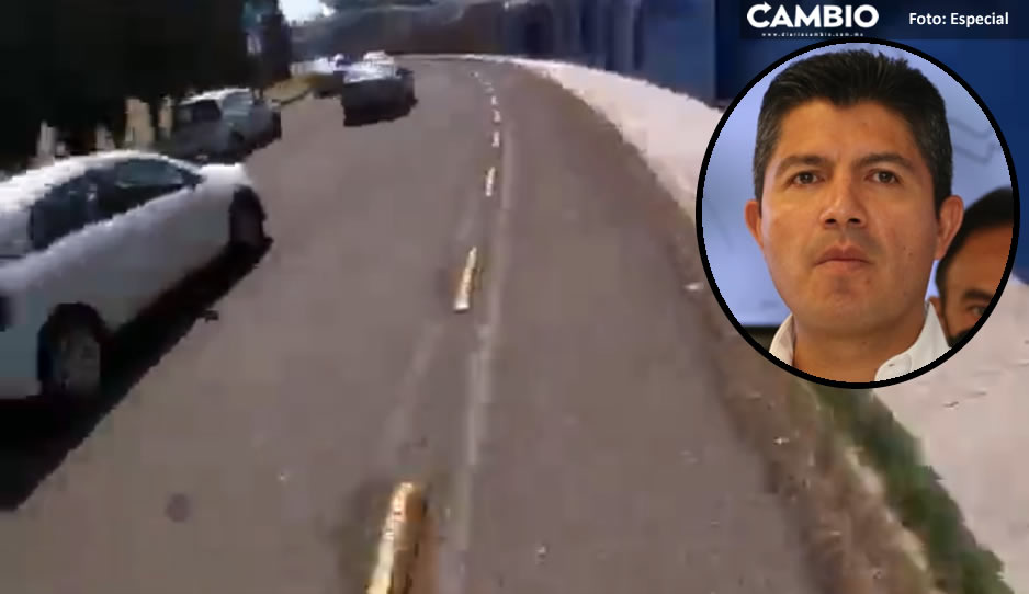 Lalo tiene olvidada la ciclovía de Margaritas; está despintada y con las grapas alzadas (VIDEO)